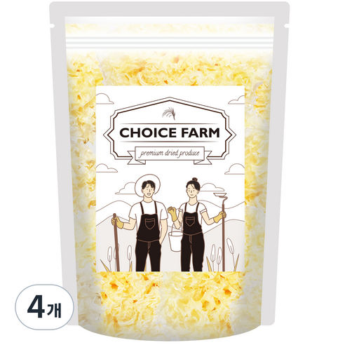 초이스팜 백목이 버섯, 70g, 4개