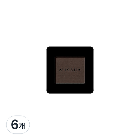 미샤 모던 섀도우 매트, 초코카푸치노(MBR04), 6개