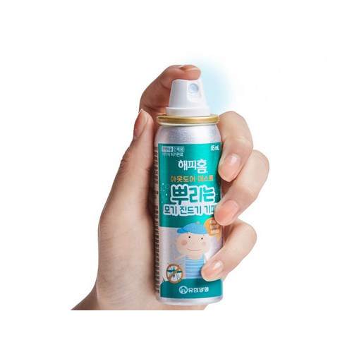 모기, 진드기 걱정 없이 즐기는 야외활동! 해피홈 아웃도어 미스트와 함께!