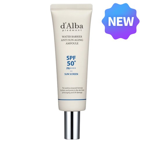 촉촉한 광채 피부를 위한 필수템, 달바 워터 베리어 안티 선 에이징 앰플 달바썬앰플