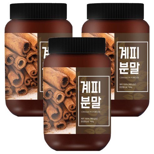 건강스토리 계피 가루, 150g, 3개
