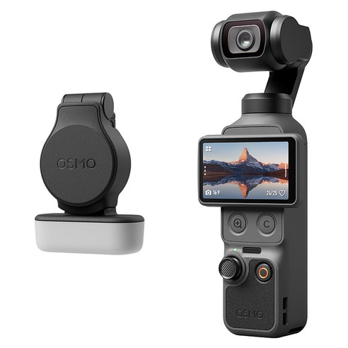DJI Osmo Pocket 4 스포트라이트 에센셜 콤보 액션캠 + 필라이트 세트