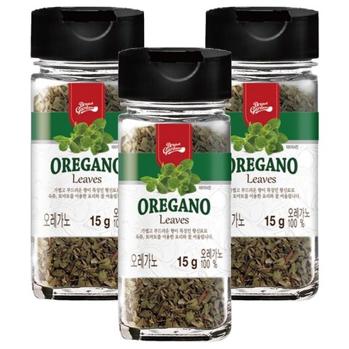 브레드가든 오레가노, 15g, 3개