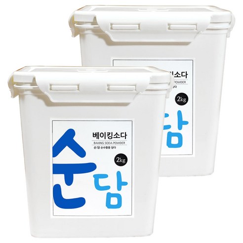 순담 베이킹소다, 2kg, 2개