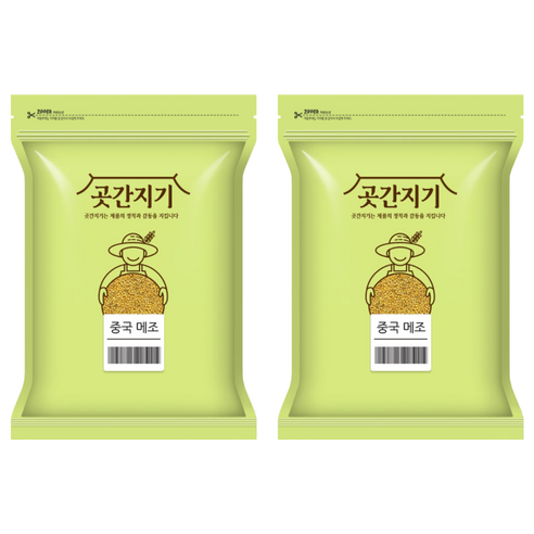 곳간지기 중국산 메조, 4kg, 2개
