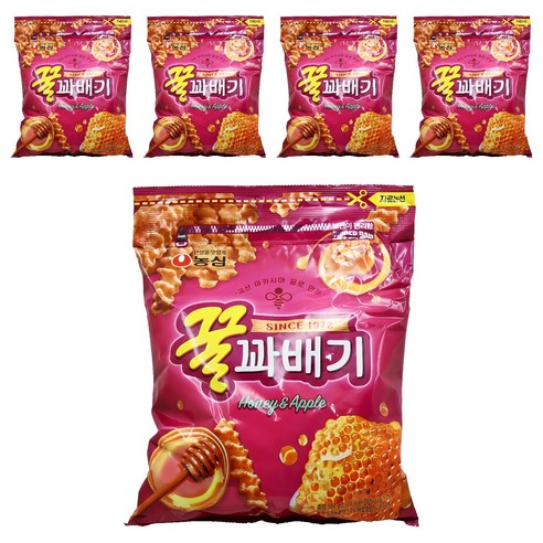 꿀꽈배기, 300g, 5개