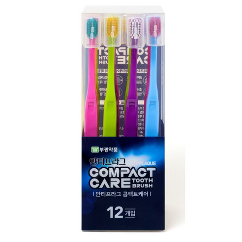 초미세모와 콤팩트 헤드로 구석구석 깨끗하게, 안티프라그 콤팩트케어 칫솔!