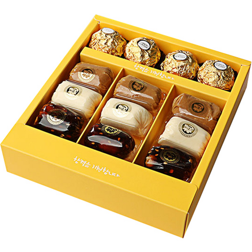 수능선물  합격소망 수능 염원 10호 합격엿 45g x 3p + 페레로로쉐 12.5g x 4p 세트, 1세트