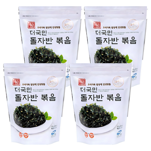 더국민 돌자반 볶음, 300g, 4개