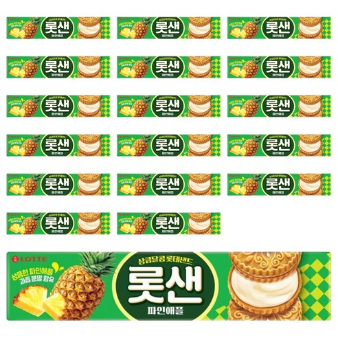 롯데웰푸드 롯데샌드, 105g, 18개