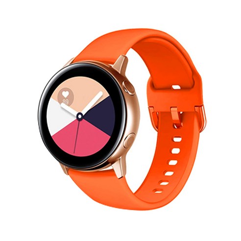 오버기어 갤럭시 워치4/5용 오렌지 실리콘 스트랩 1개, 40mm/42mm/44mm/45mm/46mm(SS-6) 갤럭시워치6 오버기어 갤럭시 워치4/5용 오렌지 실리콘 스트랩 1개, 40mm/42mm/44mm/45mm/46mm(SS-6) 갤럭시워치6