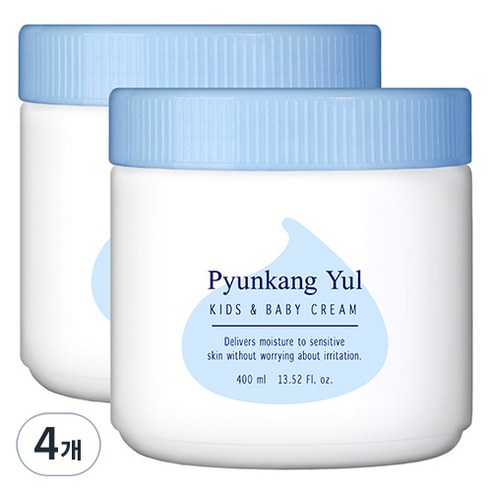 편강율 키즈 앤 베이비 크림 스위트허브, 400ml, 4개