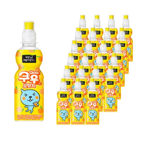 빠른 배송 미닛메이드 쿠우 오렌지 300ml 6개 (기프티콘 증정)