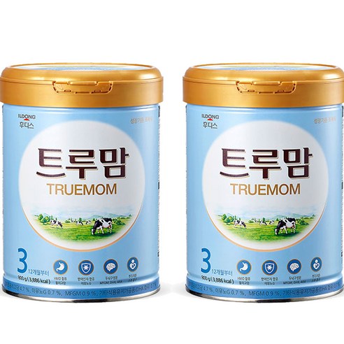 일동후디스 트루맘 분유 3단계, 800g, 2개