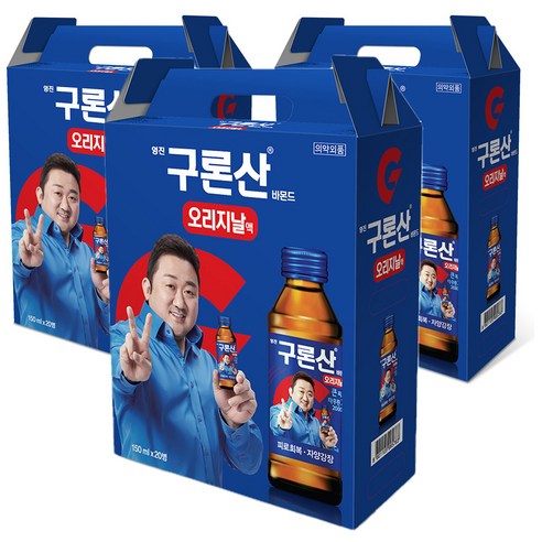 해태htb 영진 구론산 오리지날 선물세트 150ml 60개