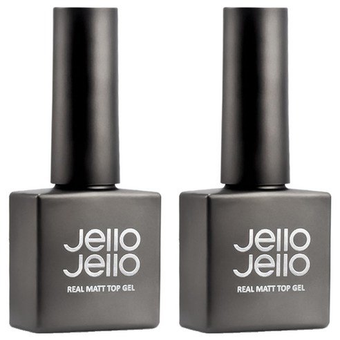 젤로젤로 리얼 매트 탑 젤 10ml, 2개