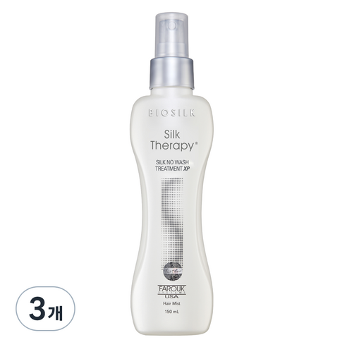 실크테라피 실크 노워시 트리트먼트 XP, 3개, 150ml