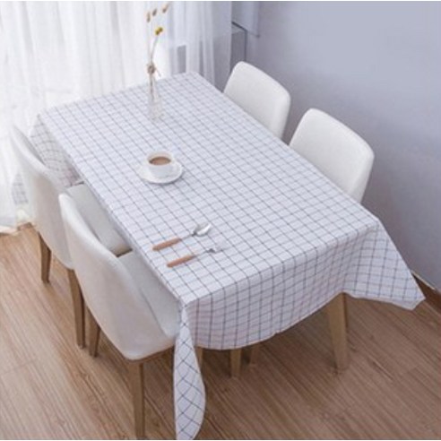쏟아도 닦으면 끝! 깔끔하고 편리한 PVC 방수 식탁보로 식탁 고민 해결!