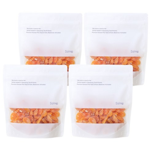 솔닙 달콤하고 향긋한 건살구, 180g, 4개