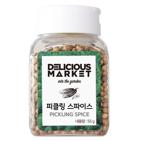 딜리셔스마켓 피클링 스파이스 향신료 소형, 55g, 1개