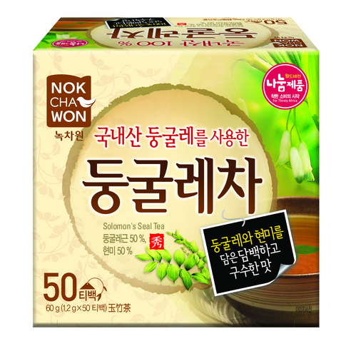 녹차원 국내산 둥굴레차, 1.2g, 50개입, 1개