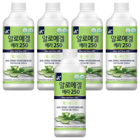 DR 알로에겔 베라 250, 1L, 5개