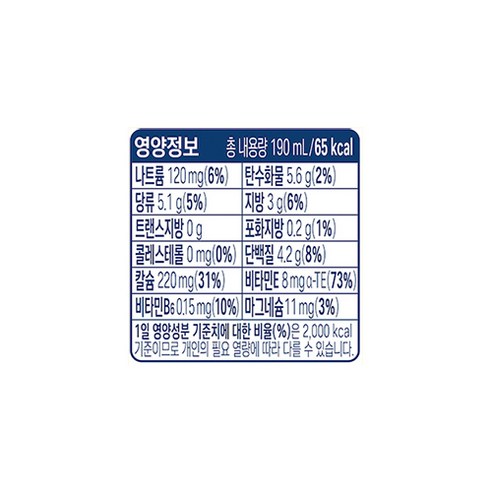 건강, 편의, 다양성을 갖춘 필수 음식, 아몬드 브리즈 뉴트리플러스 프로틴 두유