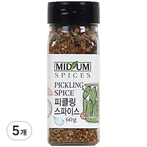 피클링 스파이스 오이피클 향신료, 60g, 5개