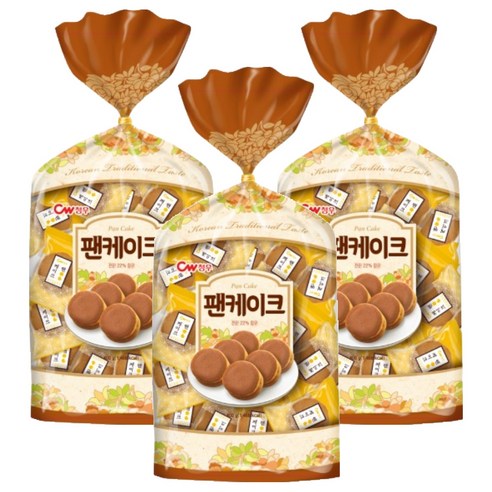 청우식품 팬케이크, 3개, 400g