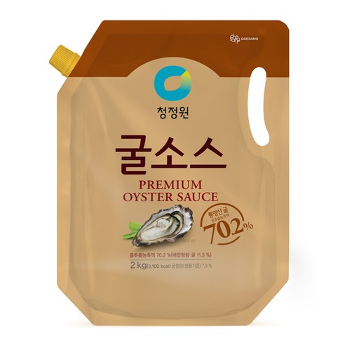 대상 청정원 굴소스, 2kg, 6개 이금기굴소스510