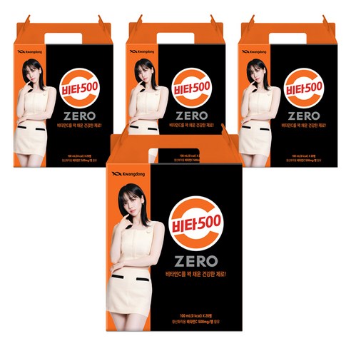 비타500 제로, 100ml, 80개