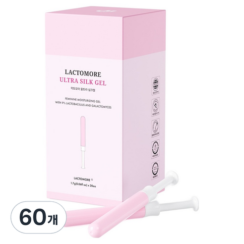 락토모아 울트라 실크젤, 1.7g, 60개