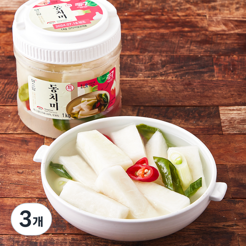 예소담 특동치미, 1kg, 3개