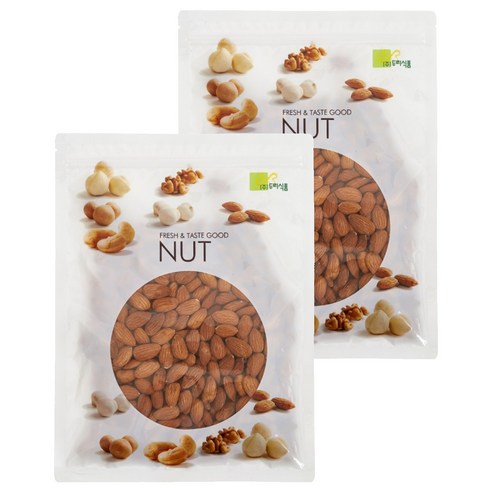 미소한입 두리식품 생아몬드, 1kg, 2개