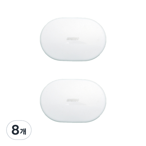 아이즈 거울 렌즈 케이스, 화이트, 8개