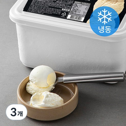 라벨리 딜리셔스 바닐라 샤베트 (냉동), 5L, 1개입, 3개