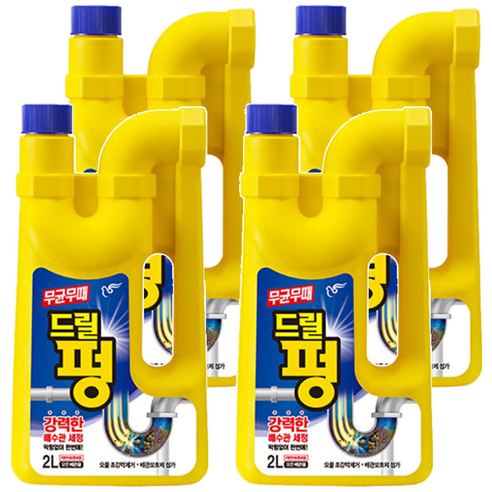 드릴펑 무균무때, 2L, 4개