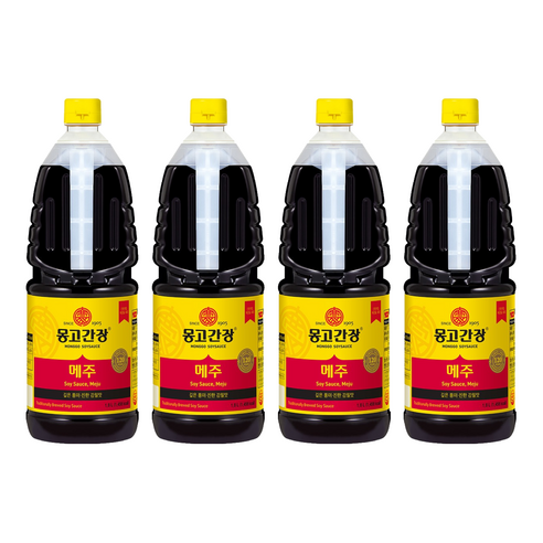 몽고간장 메주, 1.8L, 4개