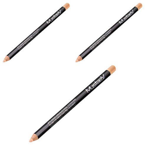 머스테브 스팟 이레이저 컨실러 펜슬 2.5g, 13호 피치 베이지, 3개
