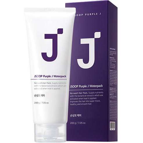 제이숲 퍼플제이 단백질 노워시 헤어팩 트리트먼트, 200ml, 1개 실크테라피헤어에센스 Best Top5