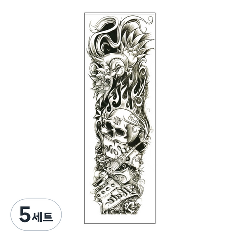 파티복닷컴 긴팔 타투스티커 MB-25, 5세트