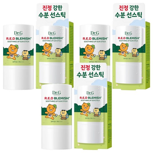 닥터지 레드 블레미쉬 수딩 업 선 스틱 SPF50+ PA++++, 21g, 3개