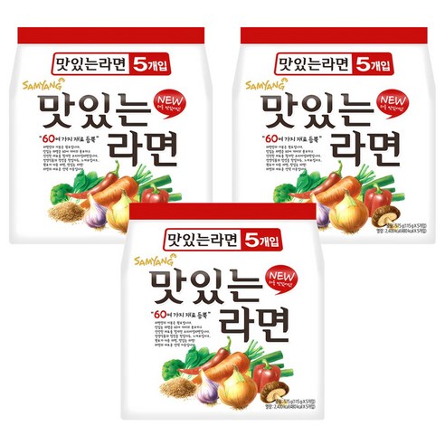 삼양 맛있는라면, 15개