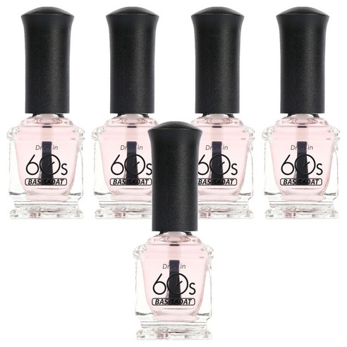 위드샨 60초 네일 베이스코트 매니큐어, 15ml, 5개