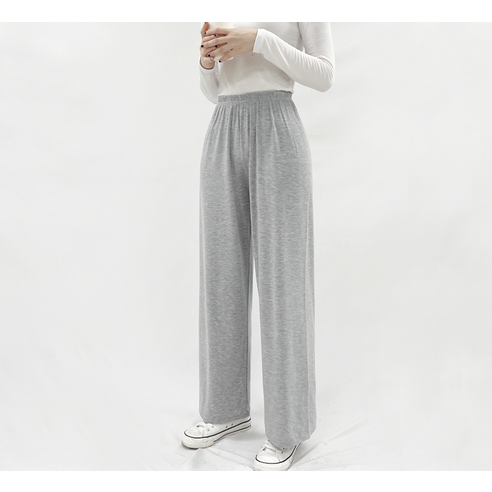 가비진 여성용 스판 와이드 밴딩팬츠: 편안함과 스타일의 완벽한 조화