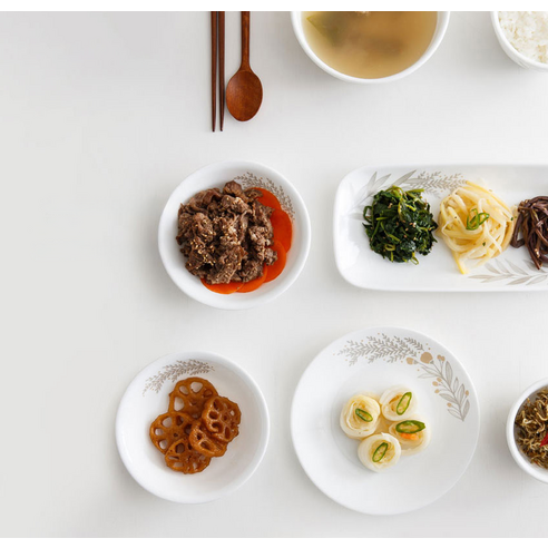 식탁을 빛내는 은은한 광채, ****** 실버크라운 식기세트