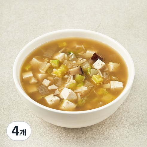 킨더가든 우리아이 된장찌개, 300g, 4개