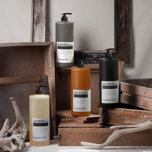 부케가르니 나드 아르간 오일 데미지 케어 샴푸, 1500ml, 2개