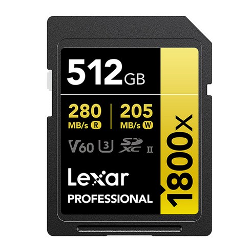 렉사 Professional 1800x SD카드, 512GB