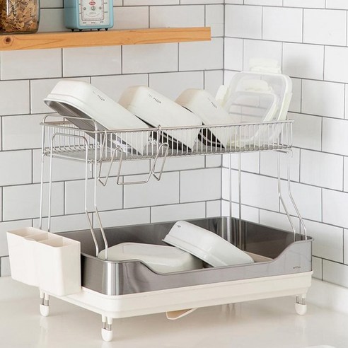 Haatz 식기건조대 CKA-4202Y: 좁은 공간에 아름다움을 더하다